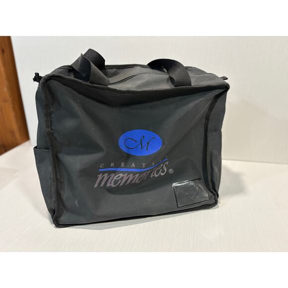 Creative Memories scrapbooking large black tote/bag - Picture 1 of 6
